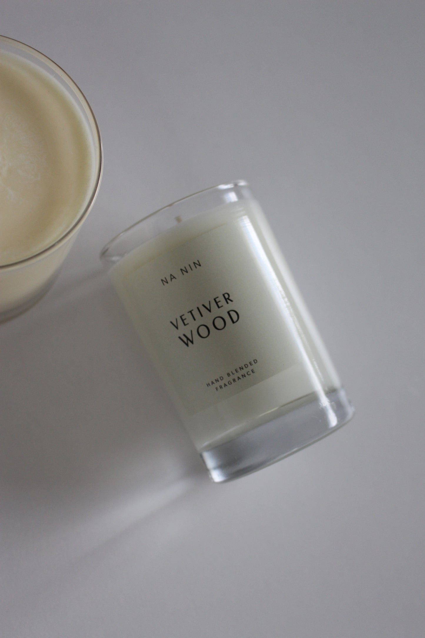 Vetiver Wood Candle / Available in 5oz & 8oz