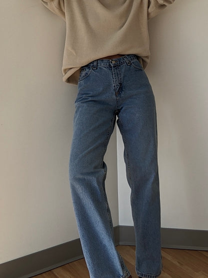 Classic Vintage Blue Denim