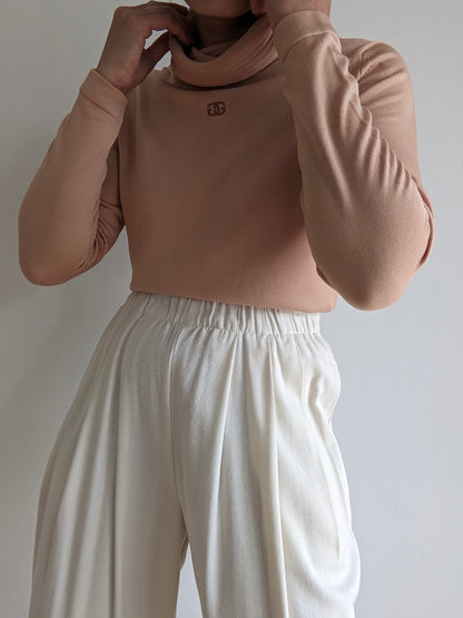 Vintage Givenchy Sport Sand Knit Turtleneck
