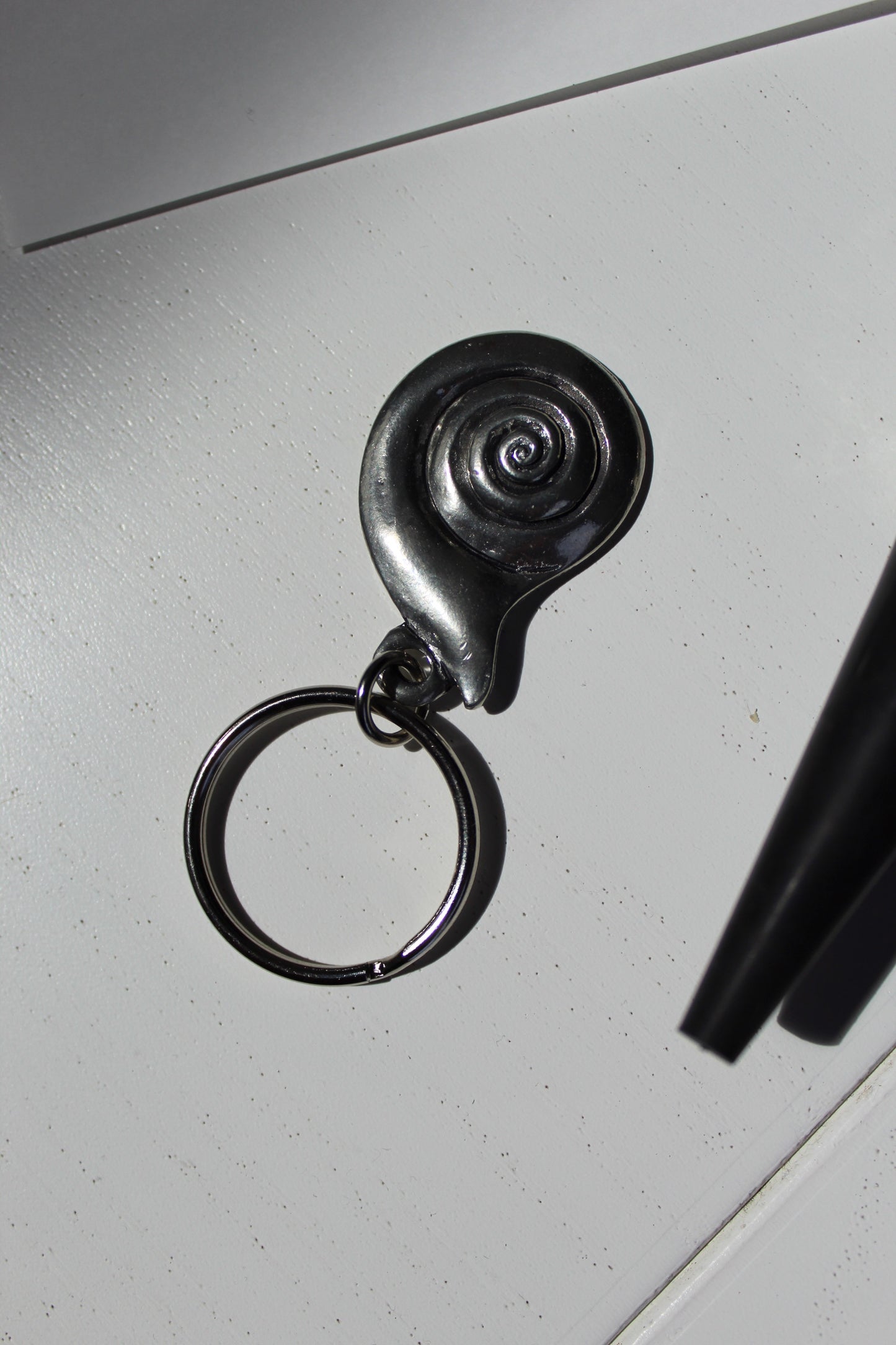 Nautilus Shell Key Fob