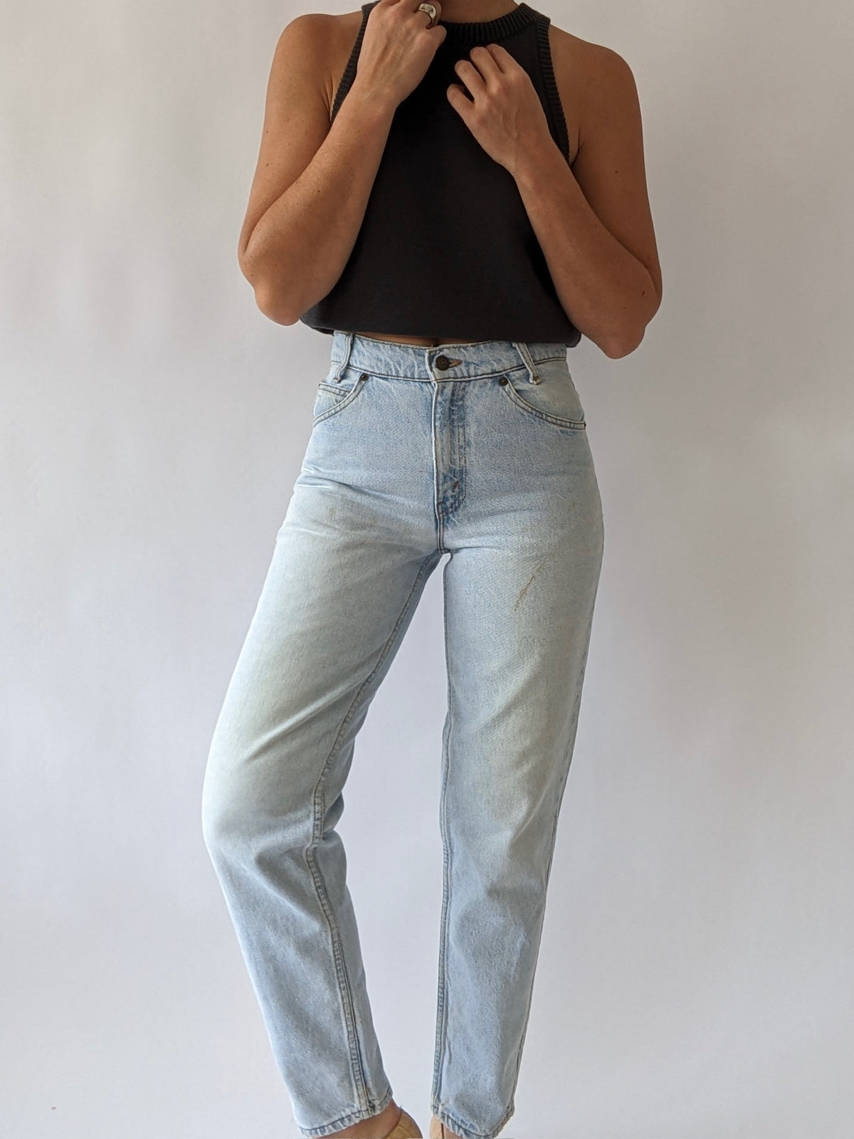 Vintage Levi's 550 Orange Tab Student Denim