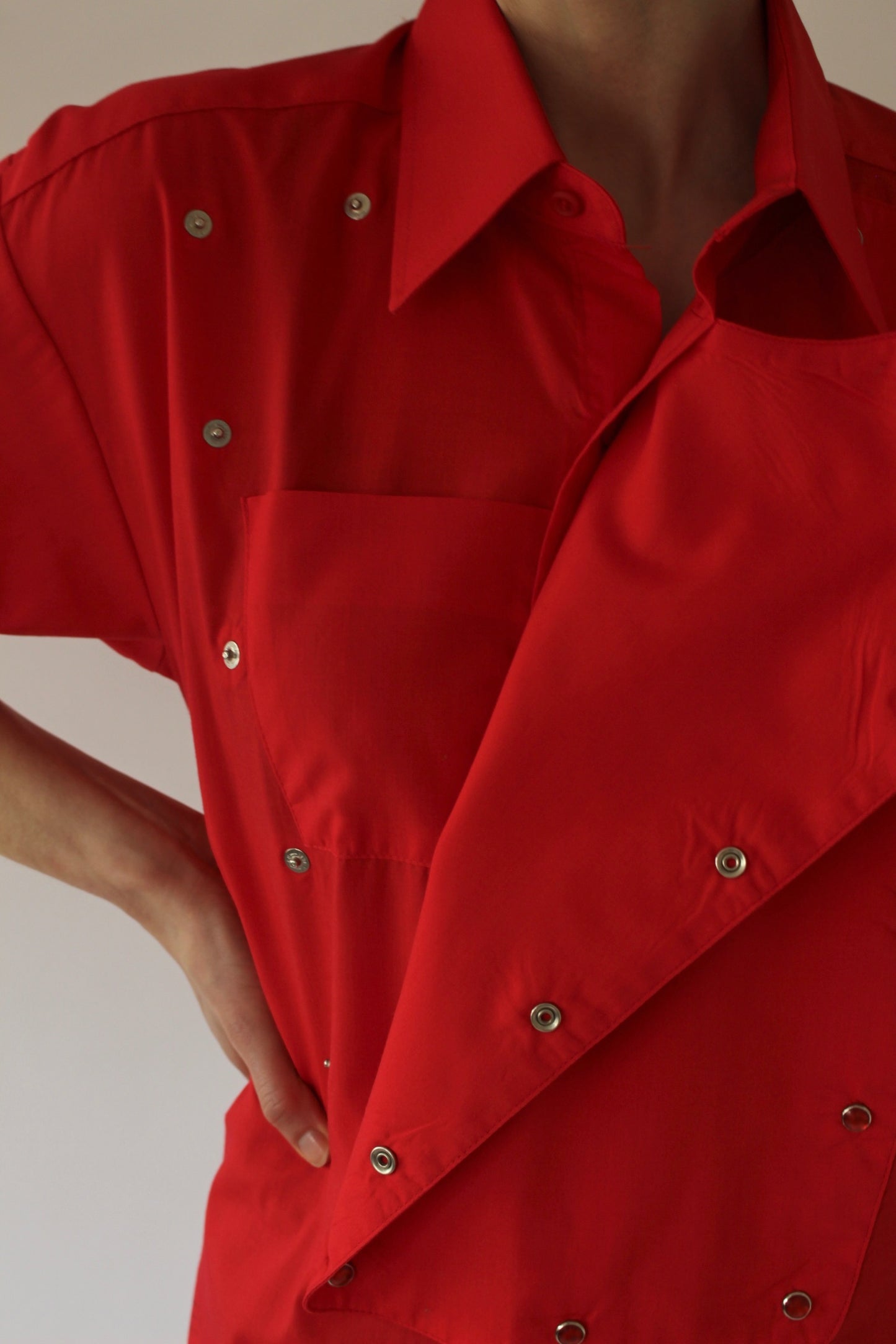 Vintage Tart Western Snap Bib Shirt