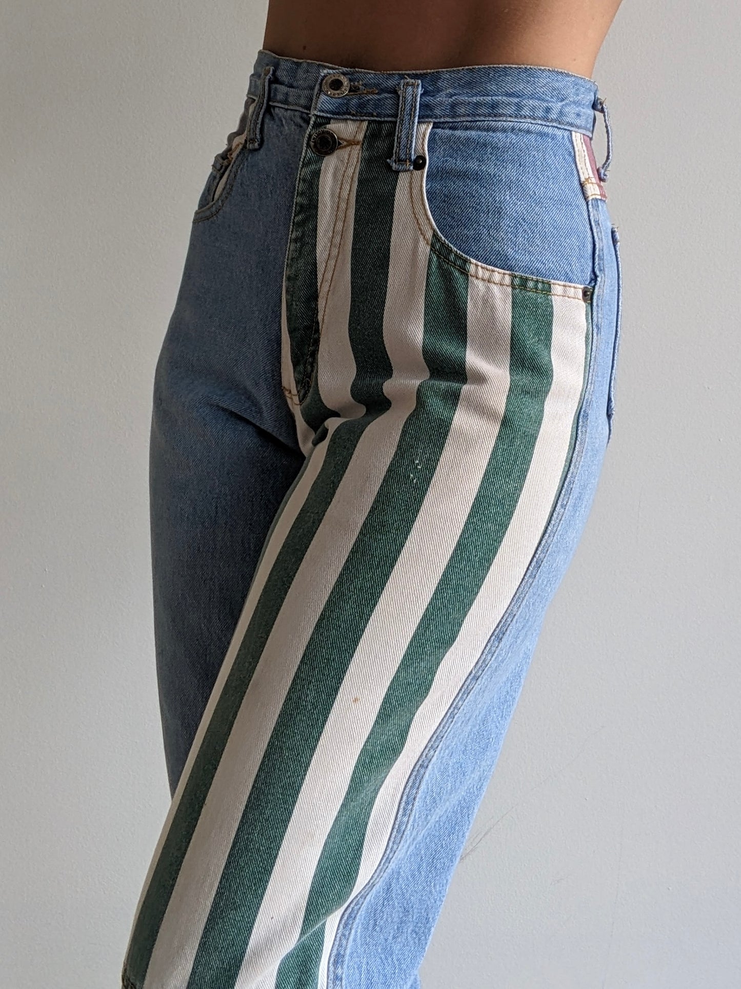Favorite Vintage Striped Denim