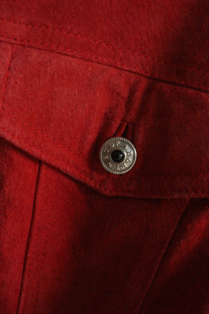 Vintage Cardinal Suede Jacket