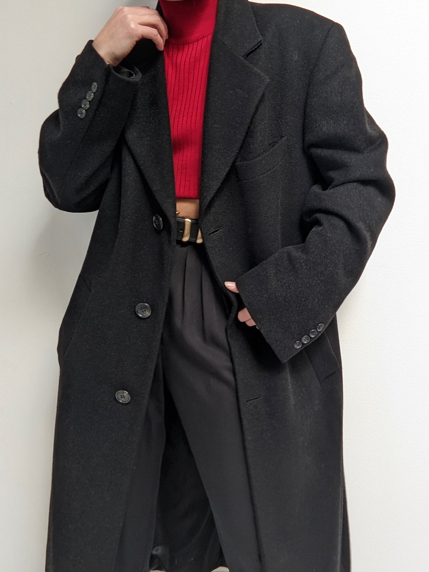 Luxurious Vintage Pure Cashmere Coat