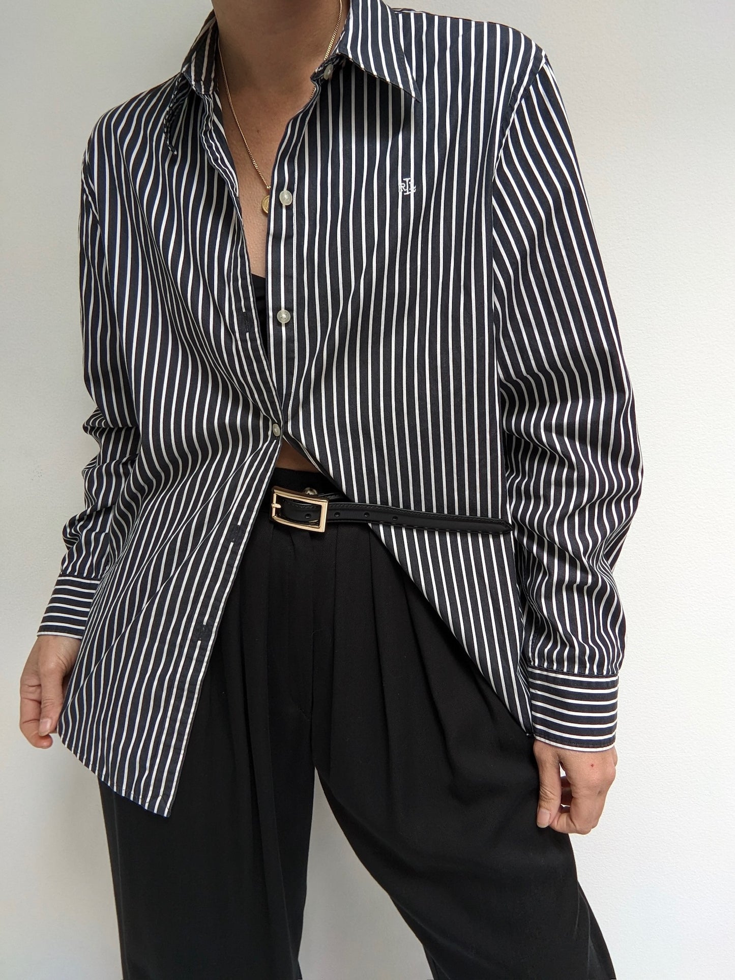 Ralph Lauren Onyx Striped Shirt