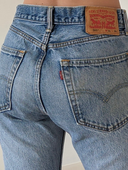 Vintage Distressed Levi's 505 Jeans