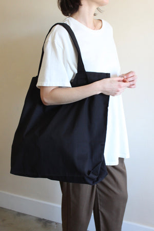 Na Nin Benny French Twill Tote / Available in Eggshell, Onyx, Topiary
