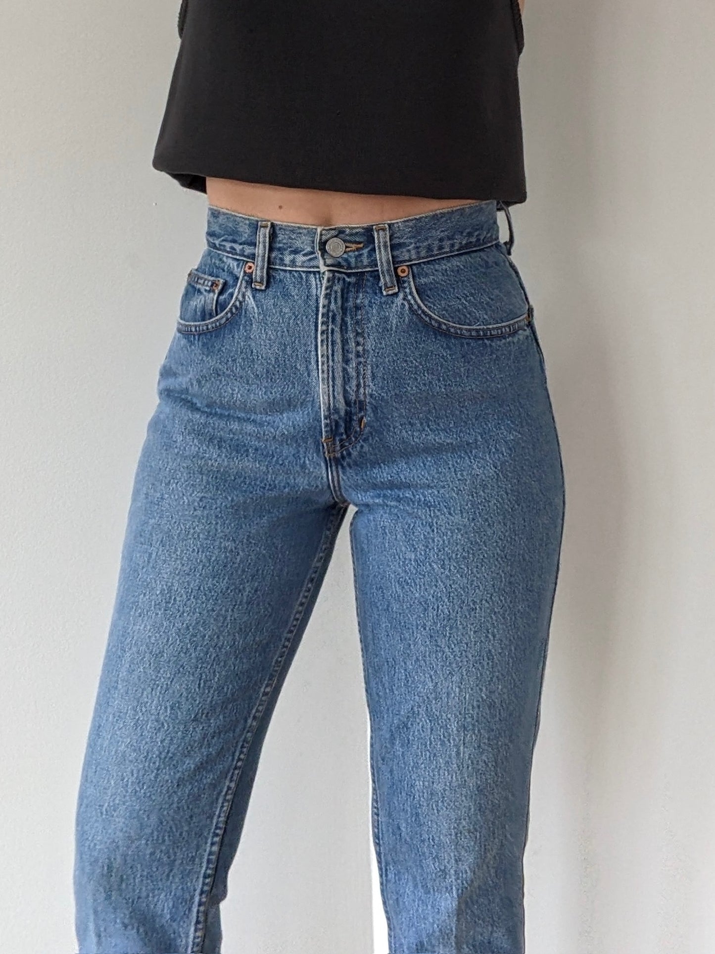 Vintage Cropped Gap Denim