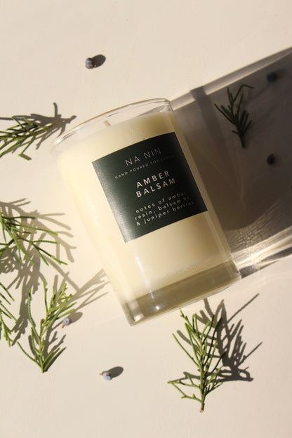 Amber Balsam Candle / Available in 5oz & 8oz