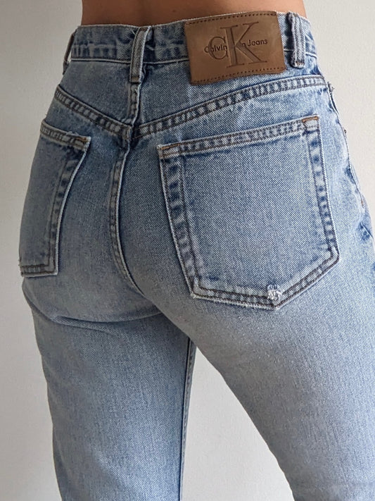 Vintage Calvin Klein High-Rise Denim