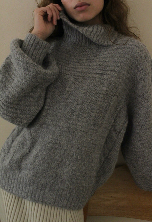 Ollie Knitted Suri Alpaca Sweater