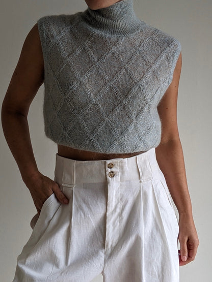 Vintage Calvin Klein Sleeveless Mohair Top