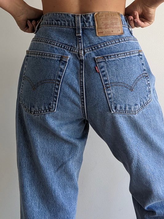 Vintage Levi's 550 Blue Denim
