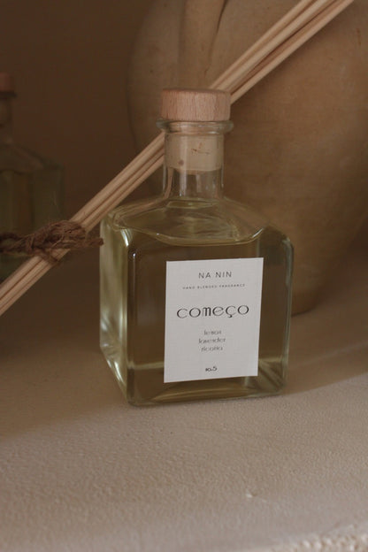 Começo No. 4 Reed Diffuser / Seawater, Cotton, Patchouli, Lime