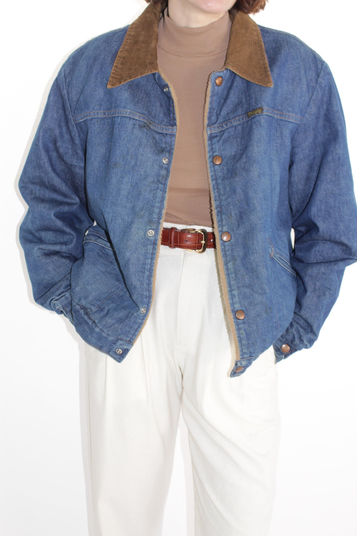 Vintage Wrangler Denim Lined Jacket