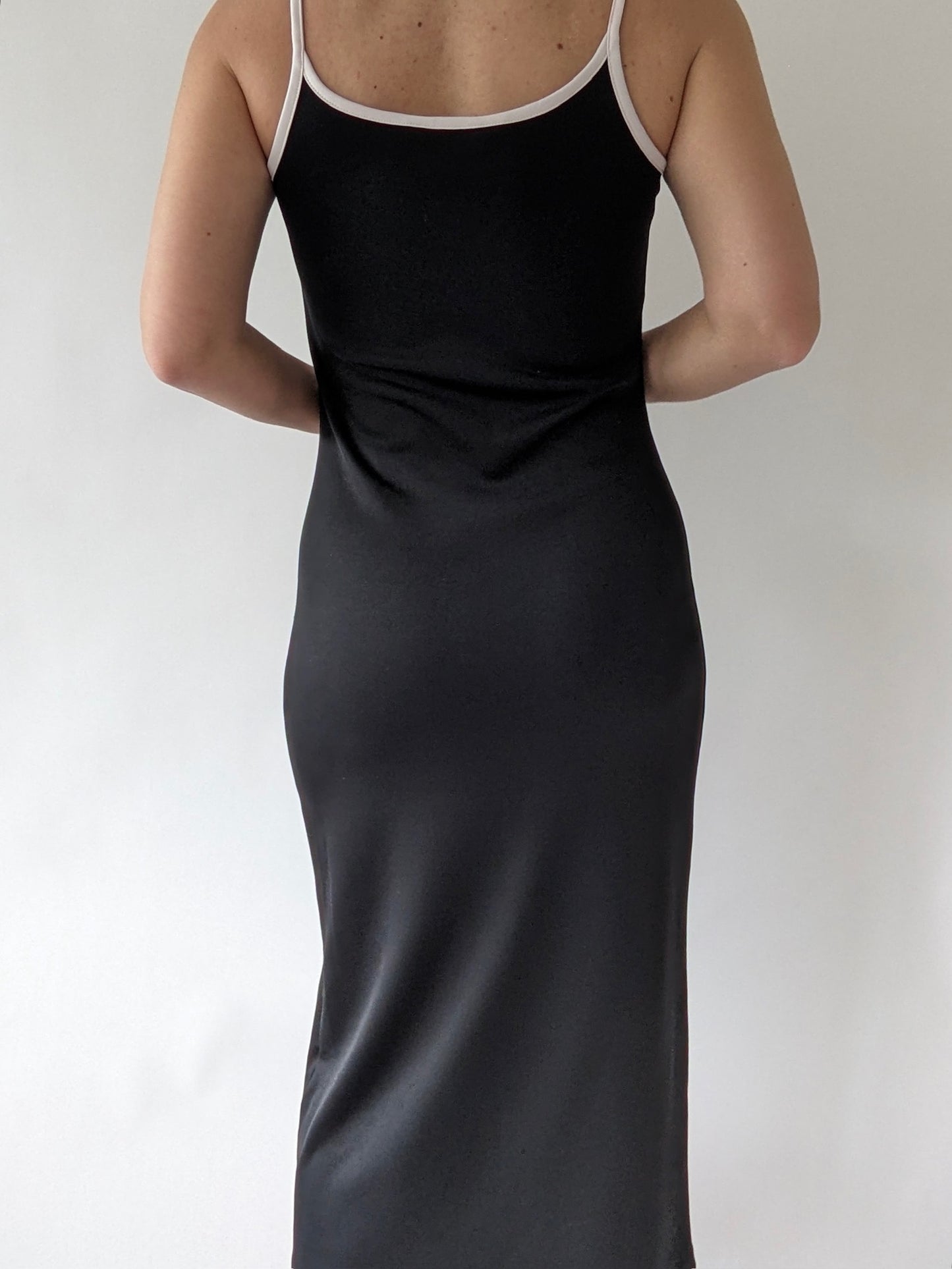 90s Two-Toned Tank Dress