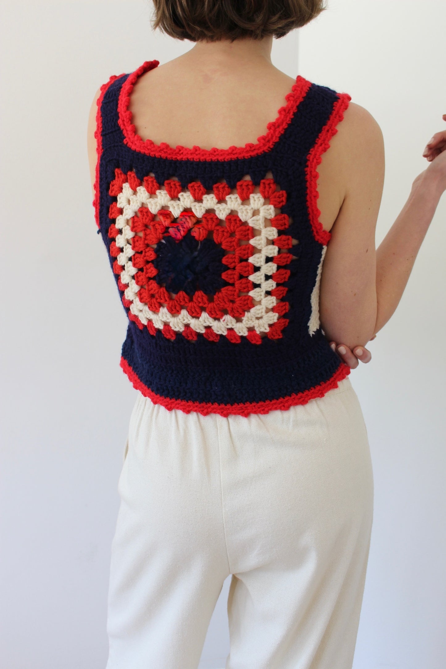 Sweetest Vintage Crocheted Tank