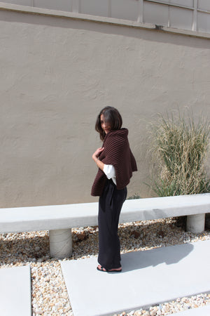 Na Nin Bobbie Sandwashed Voile Maxi Skirt / Available in Onyx