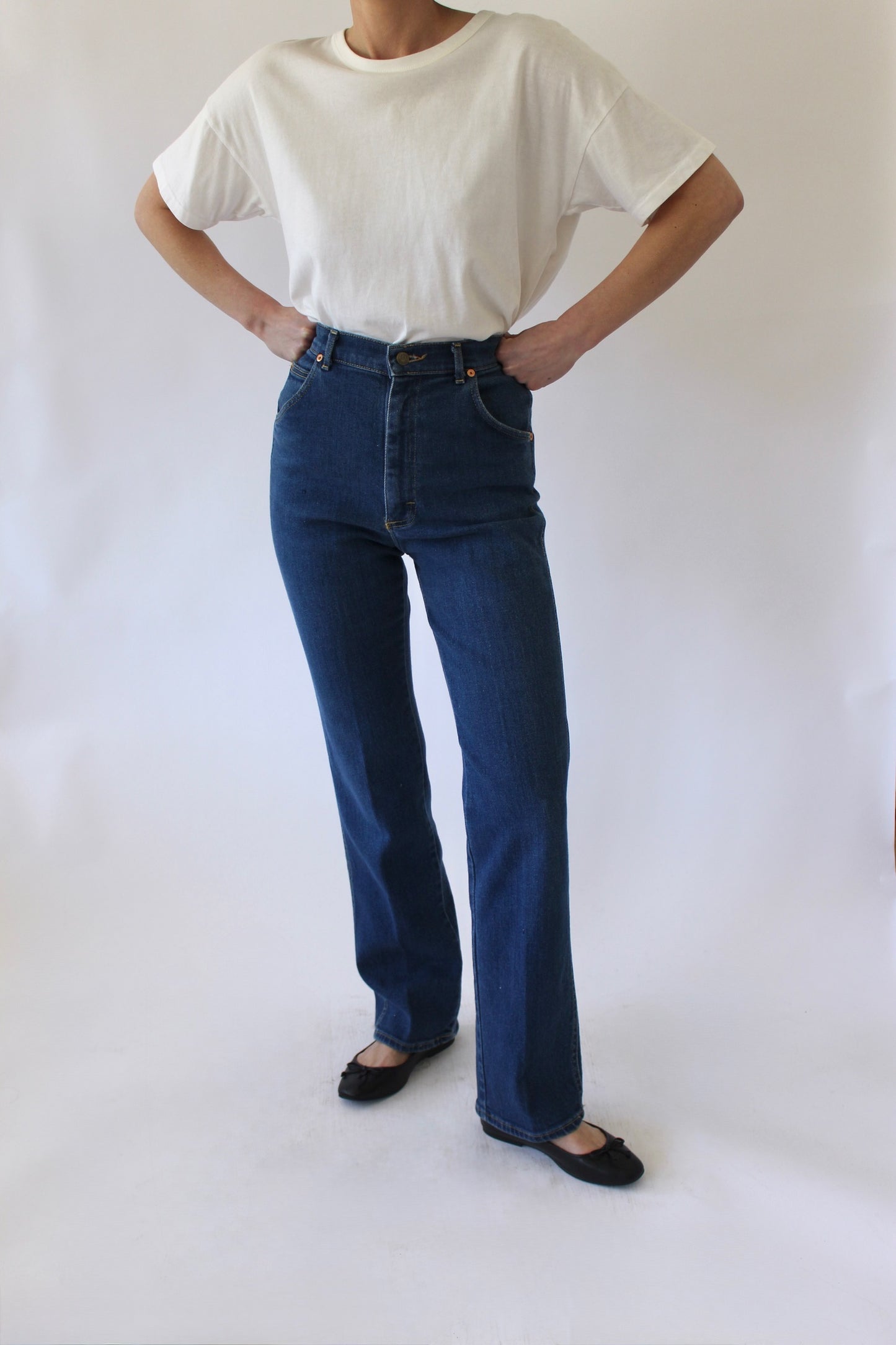 Vintage High-Rise Lee Denim