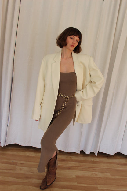 Vintage Gold Circle Chain Belt