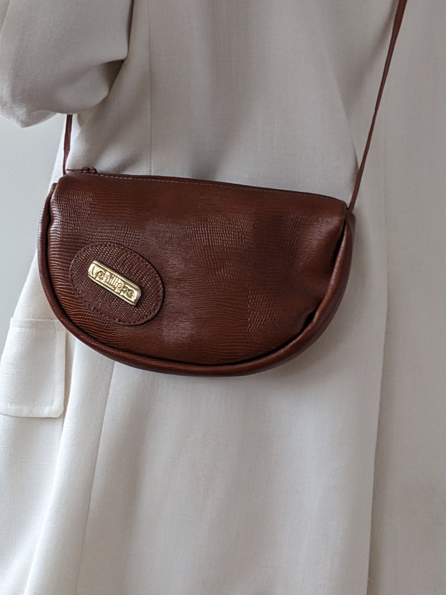 Vintage Phillippe Reptile Embossed Purse
