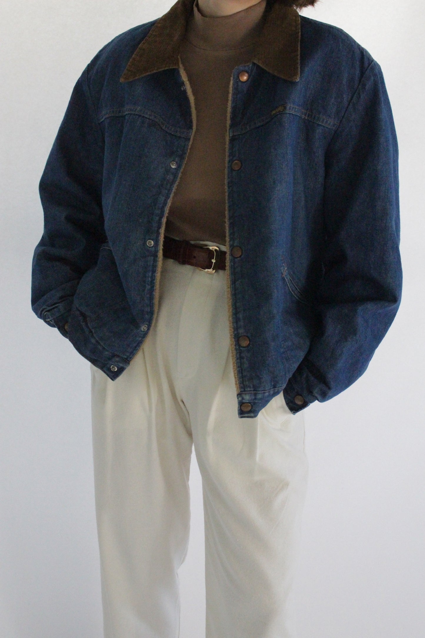 Vintage Wrangler Denim Lined Jacket