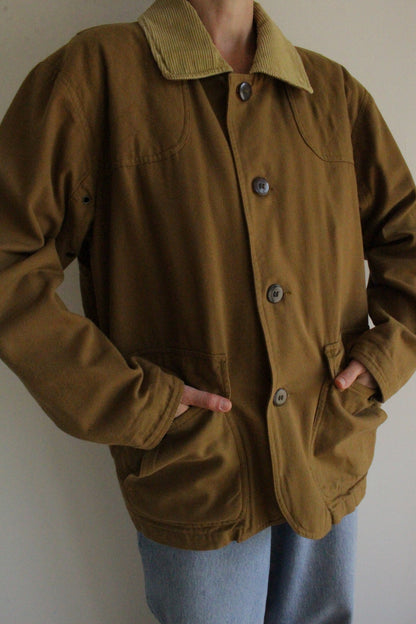 Vintage Orvis Olive Canvas Chore Coat