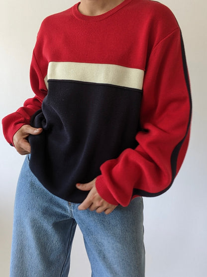 Classic 90s Bold Striped Sweater
