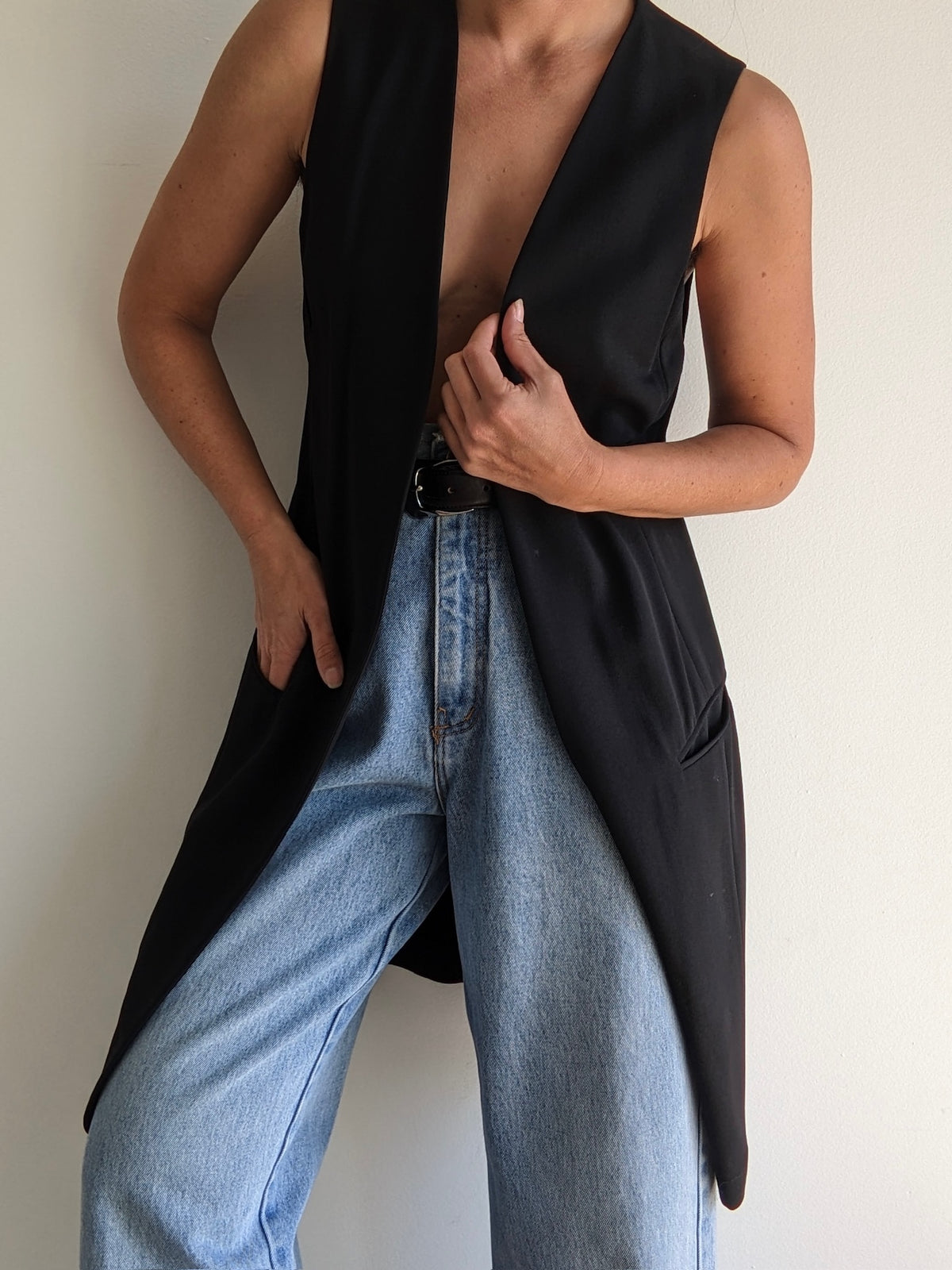 Vintage Donna Karan Wool Vest
