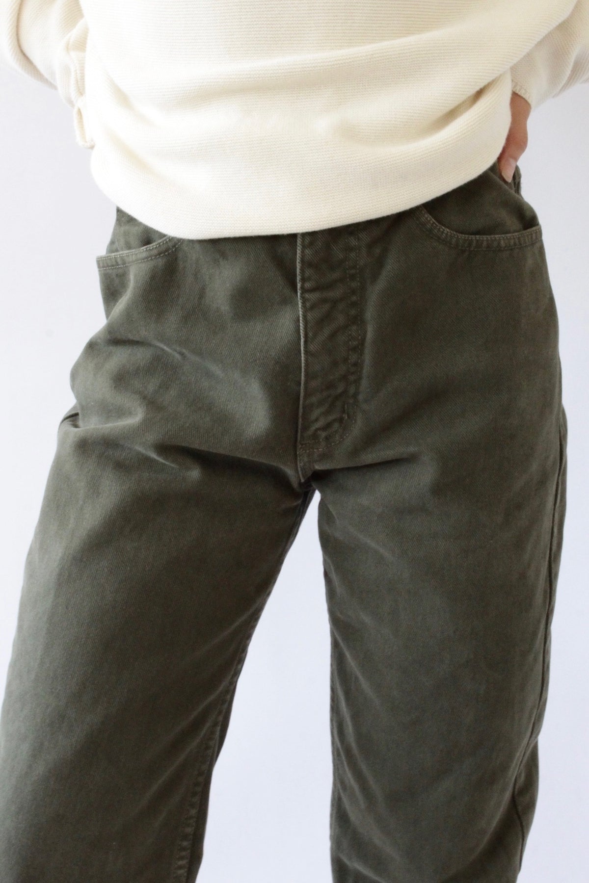 Vintage Guess Olive Green Denim