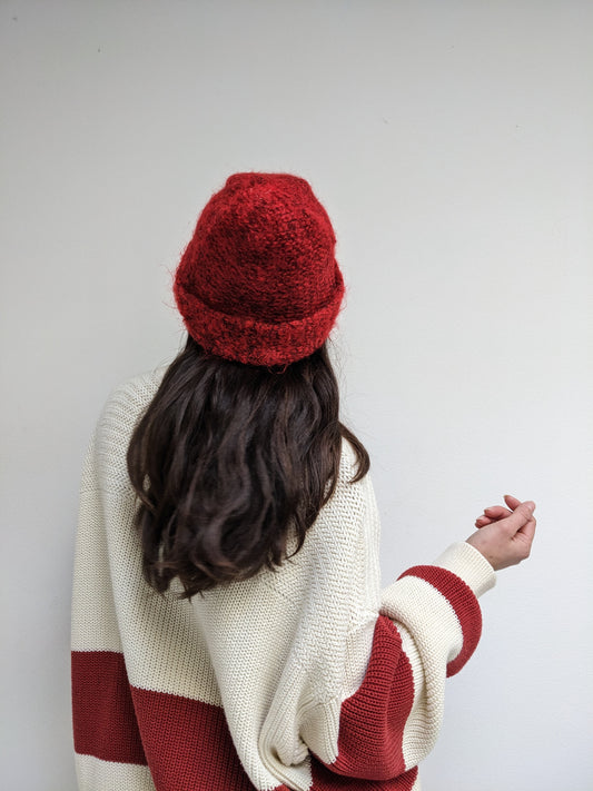 Vintage Cayenne Mohair Hat