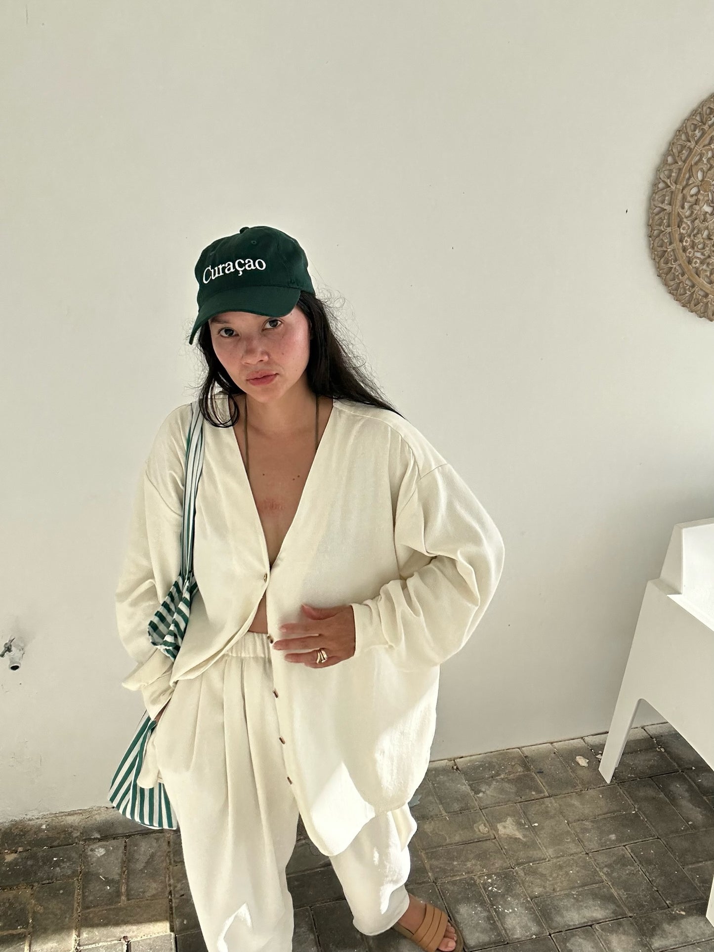 Mary Margaret Silk Herringbone Tunic