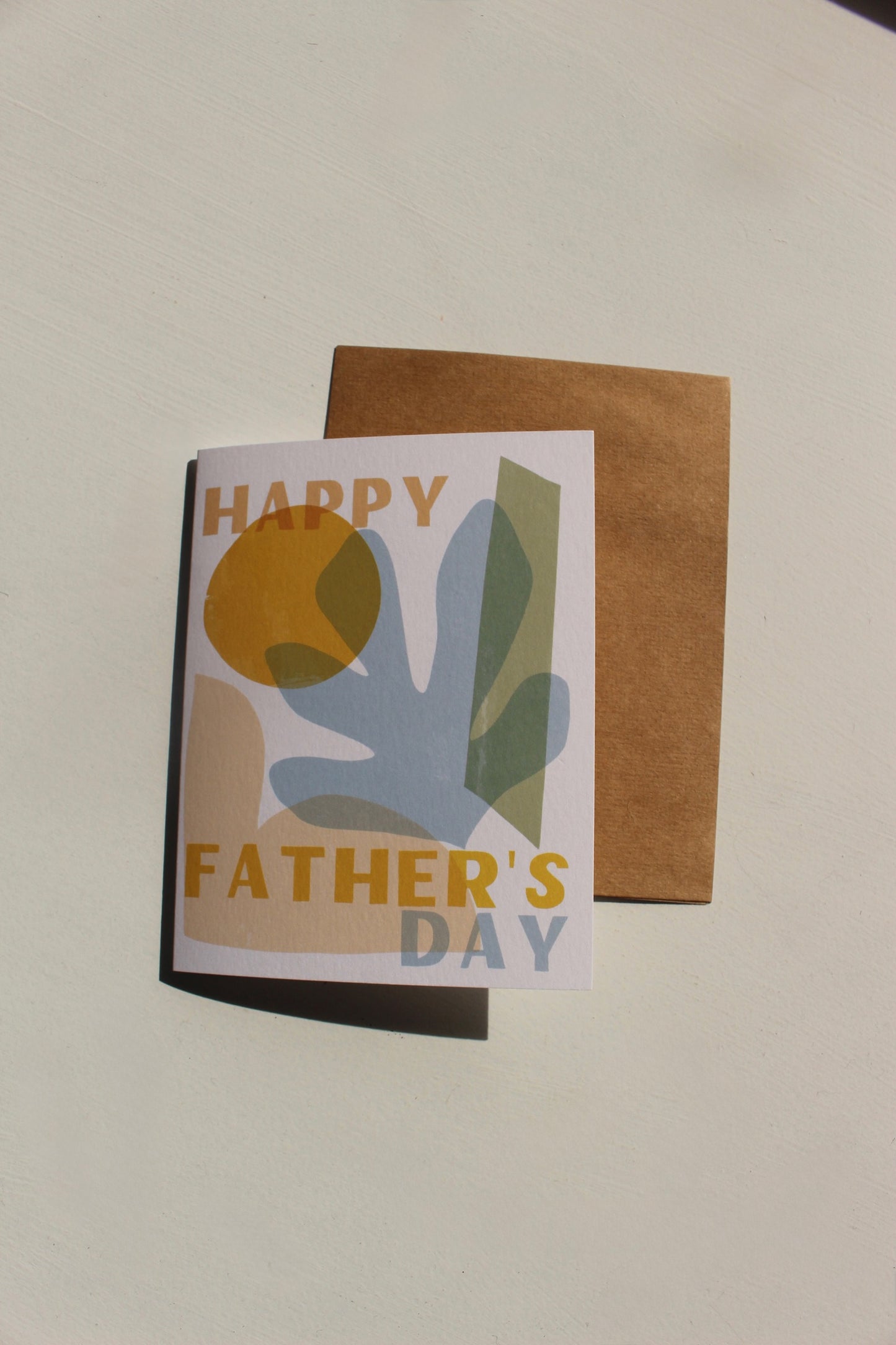 Abstract Father's Day Card