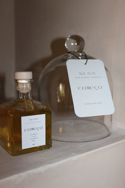 Começo No. 4 Fragrance Card / Seawater, Cotton, Patchouli, Lime