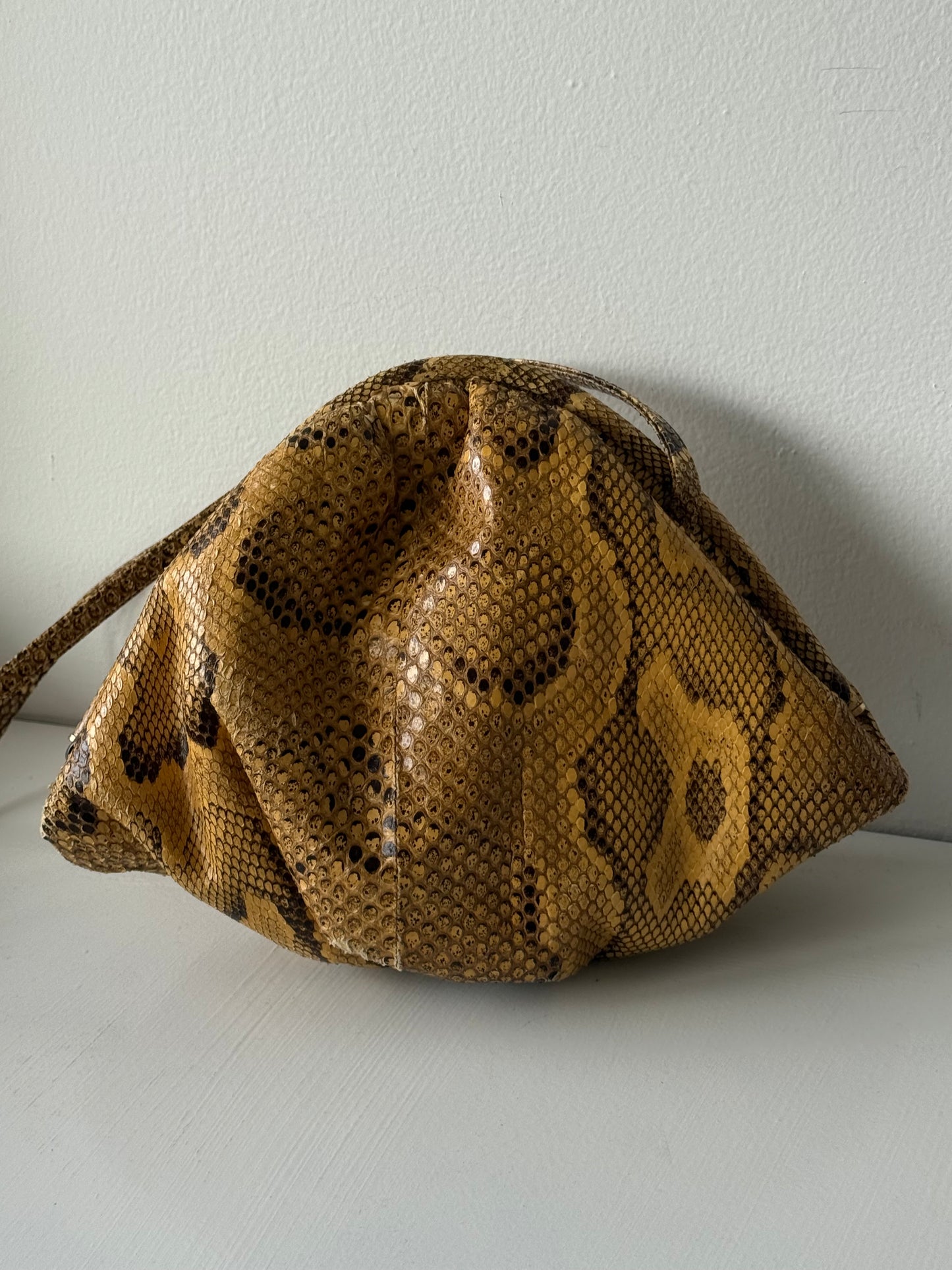 Incredible Vintage Genuine Snakeskin Purse