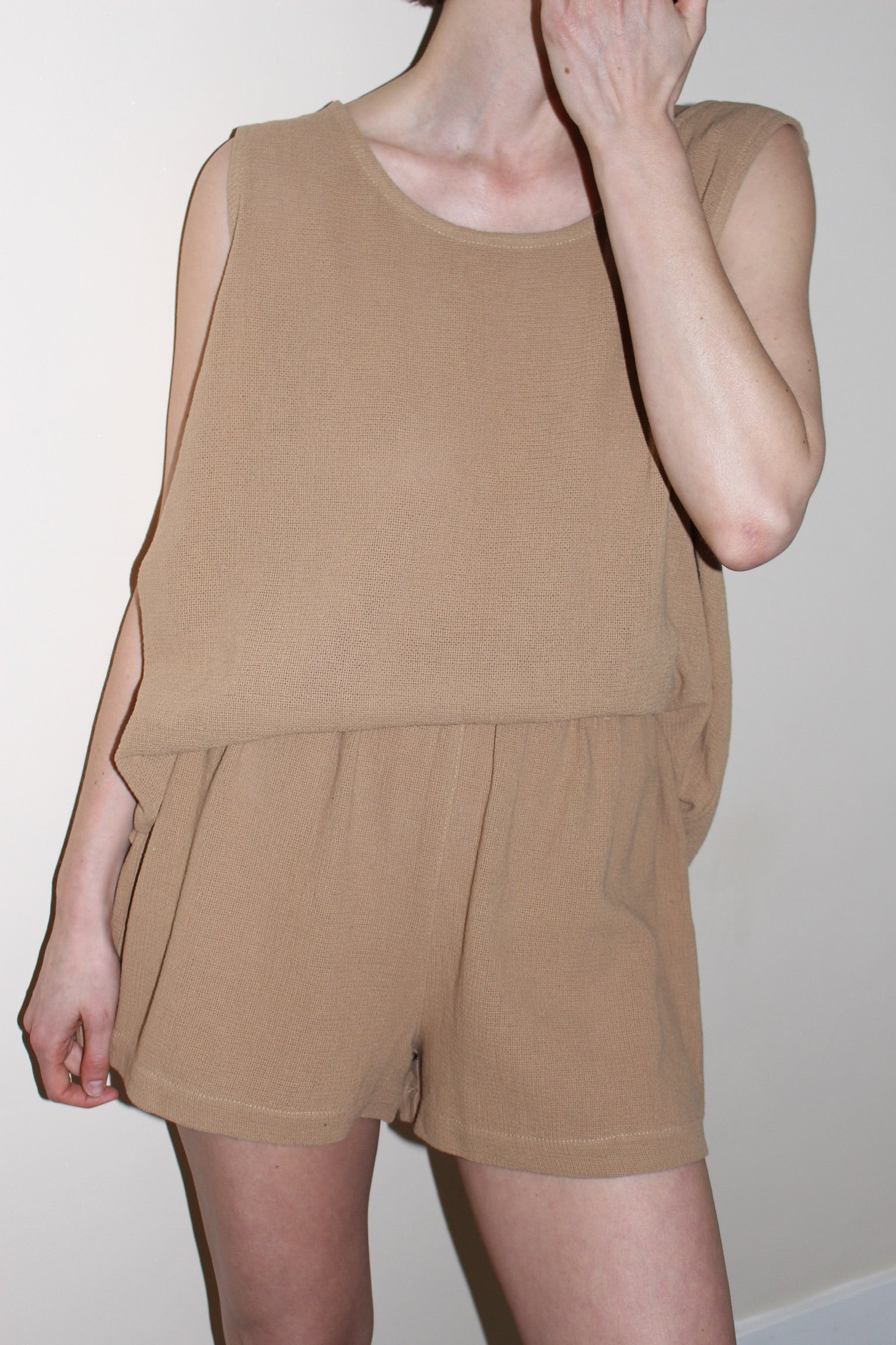 Marni Waffled Cotton Tank – NA NIN