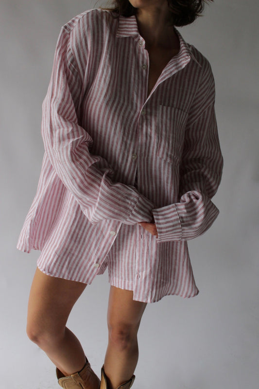 Arlo Linen Button Up