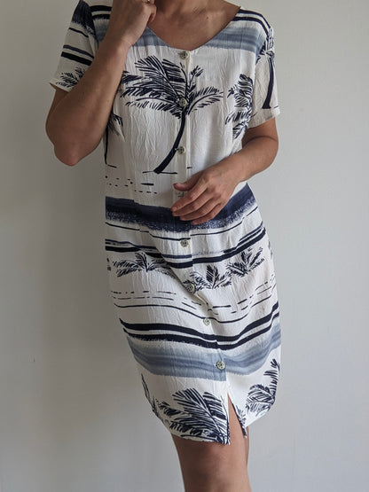 Vintage Jam's World Tropical Print Dress
