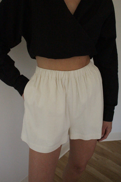 Dimitri Woven Silk Short