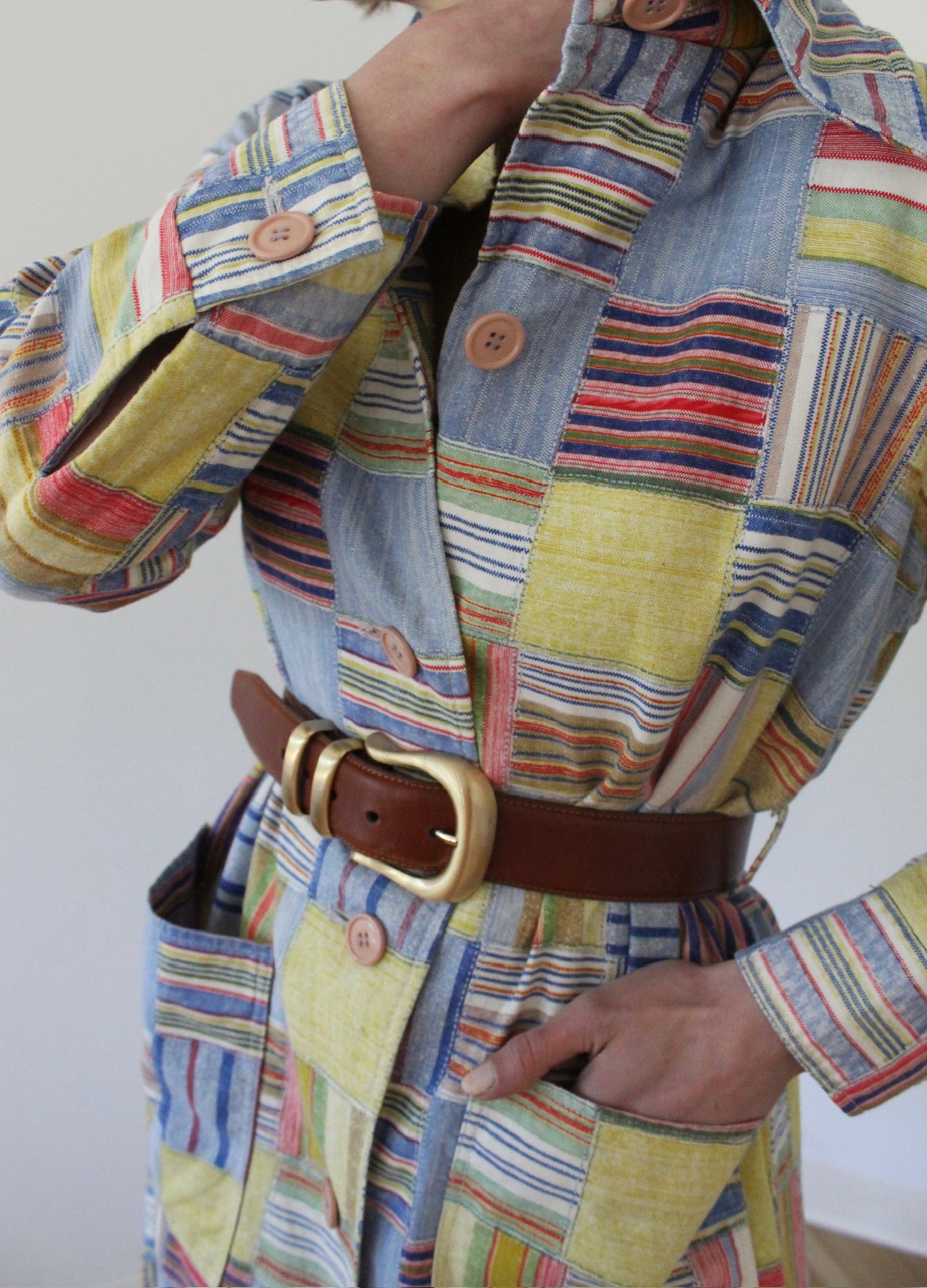 Rare Vintage Patchwork Coat