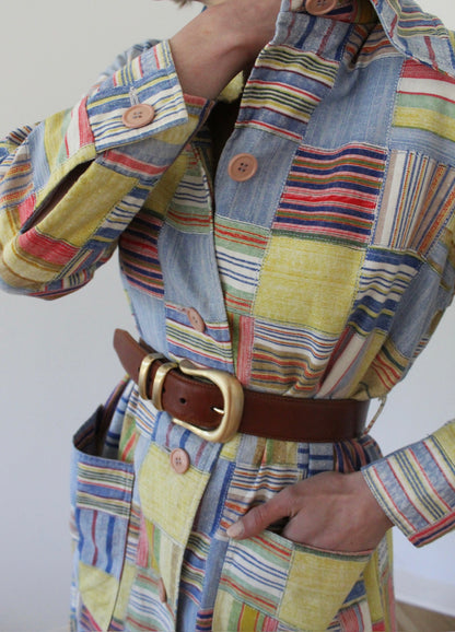 Rare Vintage Patchwork Coat
