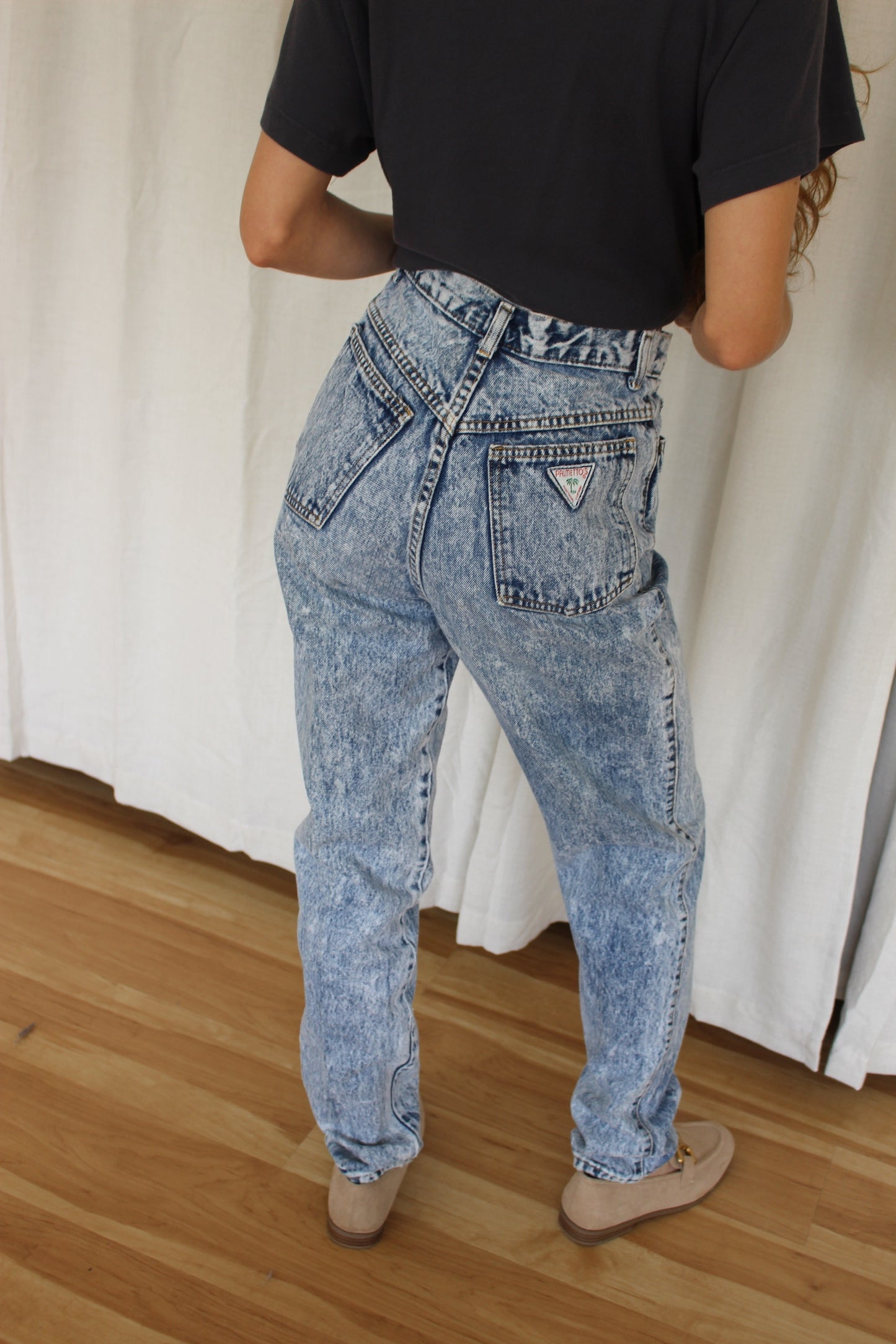 Vintage Palmetto's Acid Wash Jeans