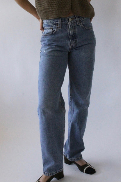 Vintage Levi's 550 Straight Leg Blue Jeans