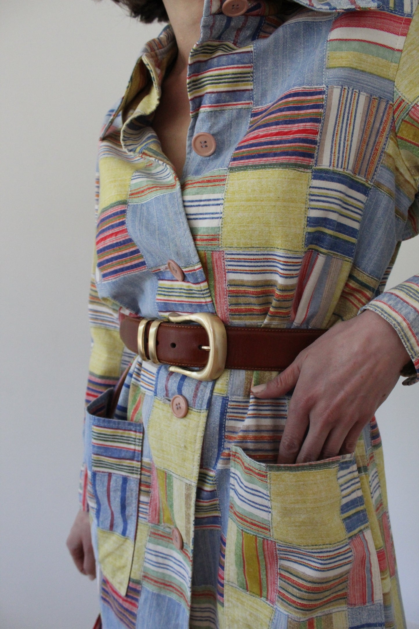 Rare Vintage Patchwork Coat