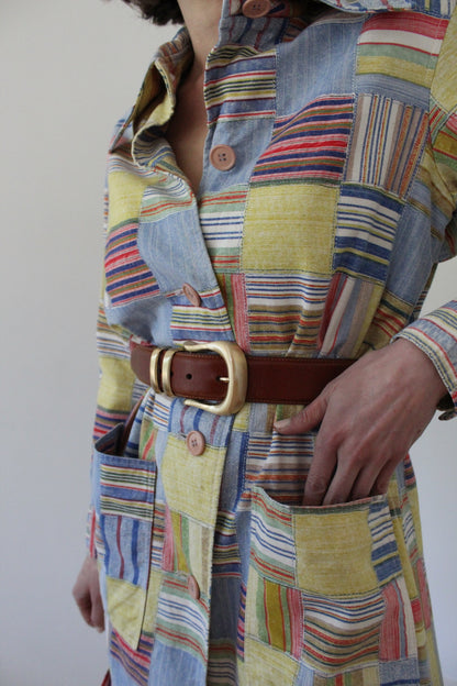 Rare Vintage Patchwork Coat
