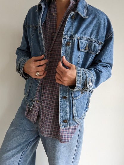 Vintage Petite Denim Chore Jacket