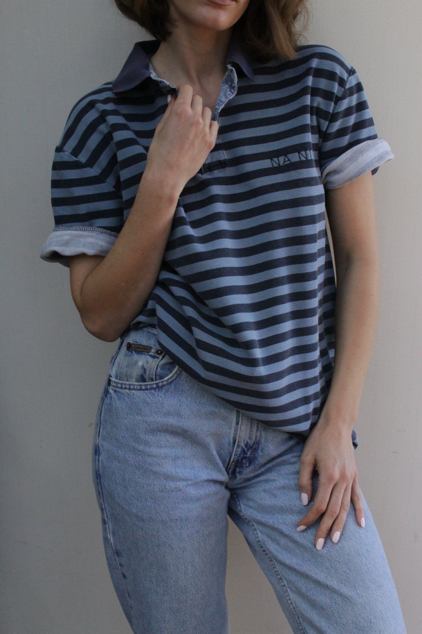 Embroidered Vintage Logo Polo