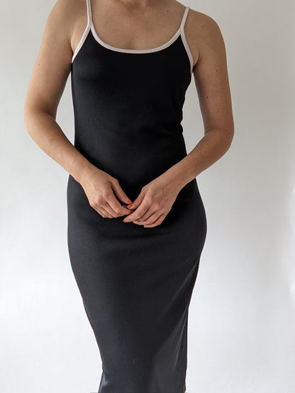 90s Two-Toned Tank Dress