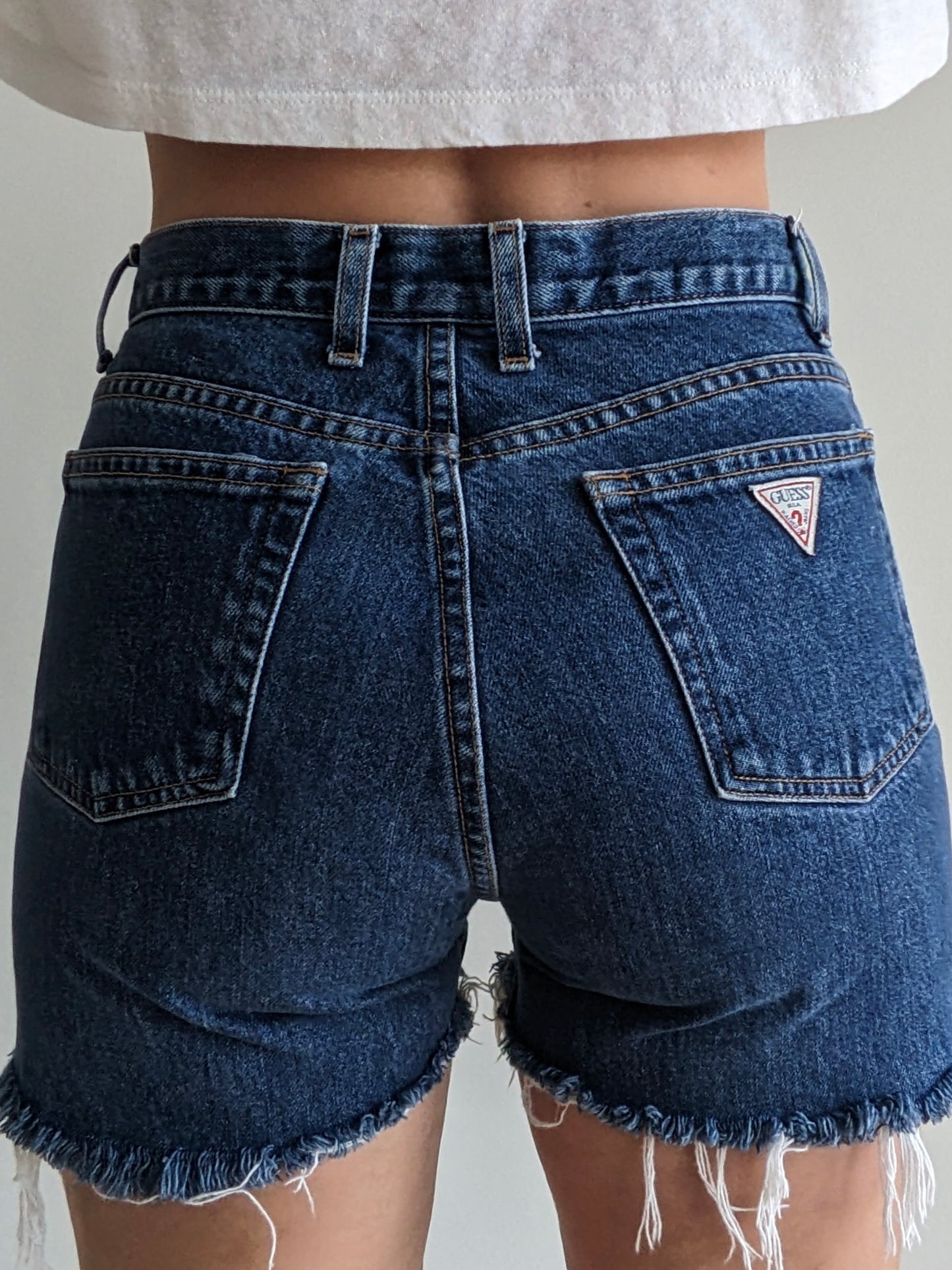 Vintage Guess Cut Off Denim Shorts